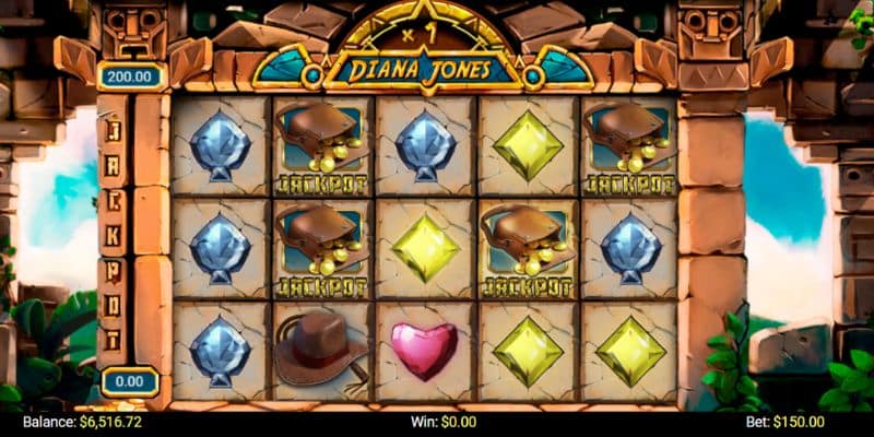 Hướng dẫn chơi Diana Jones tại AG Slot