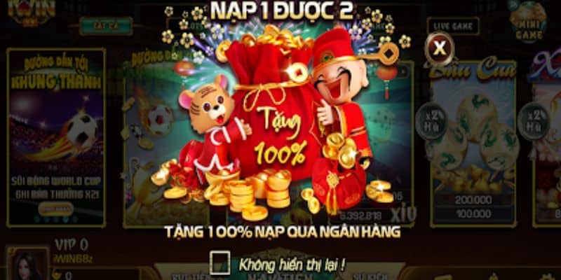 Khuyến mãi nạp 1 được 2 tại poker i win